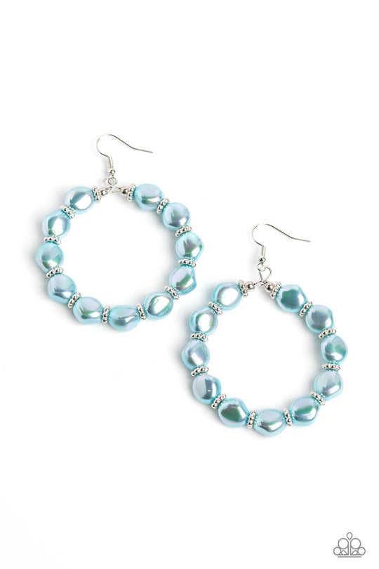 The PEARL Next Door - Blue Earrings