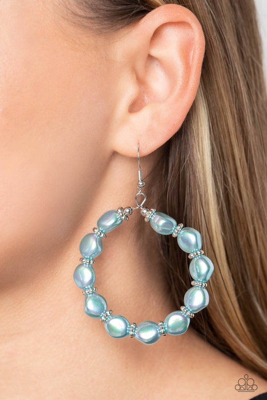 The PEARL Next Door - Blue Earrings