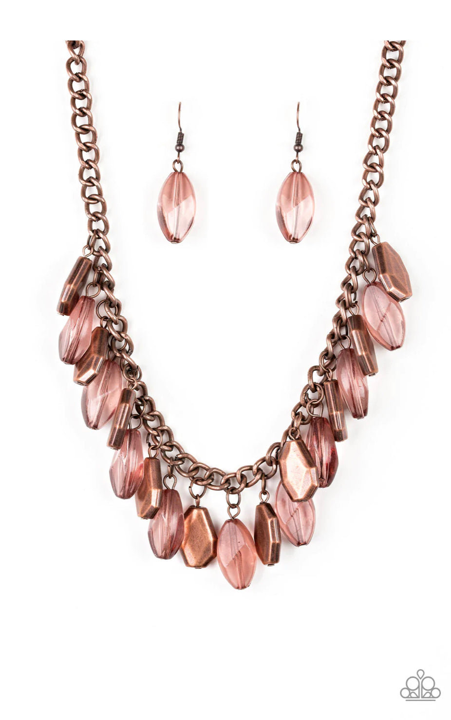 Fringe Fabulous - Copper Necklace