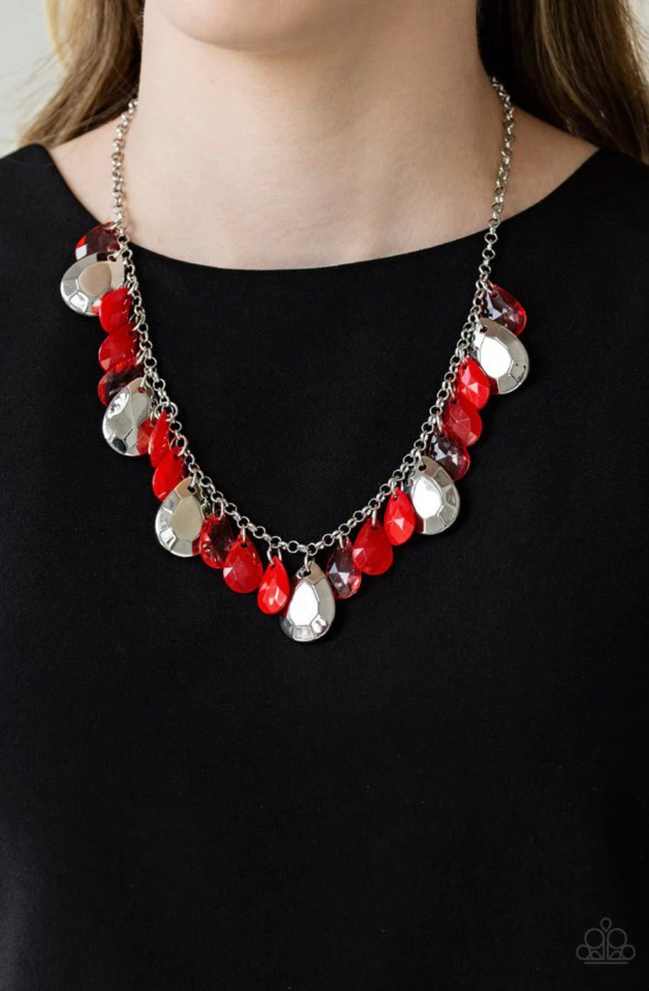 Hurricane Season - Red Necklace