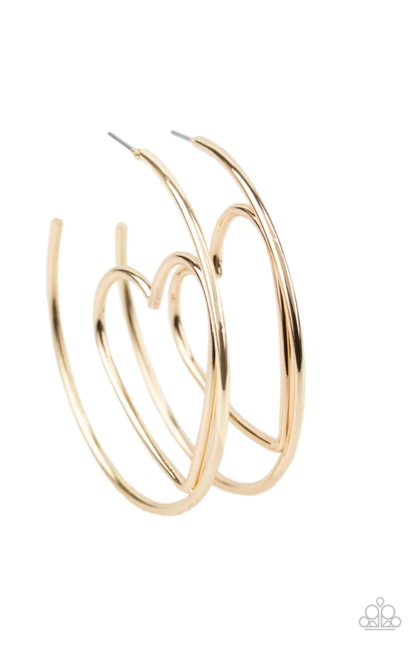 Love At First BRIGHT - Gold Earrings