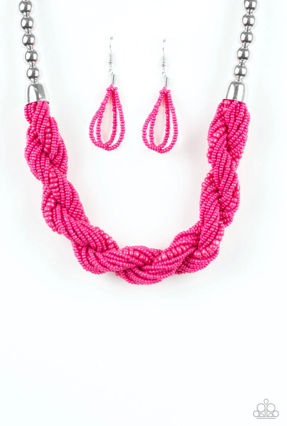 Savannah Surfin - Pink Necklace