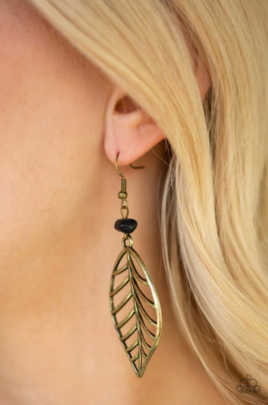 BOUGH Out - Brass Earrings