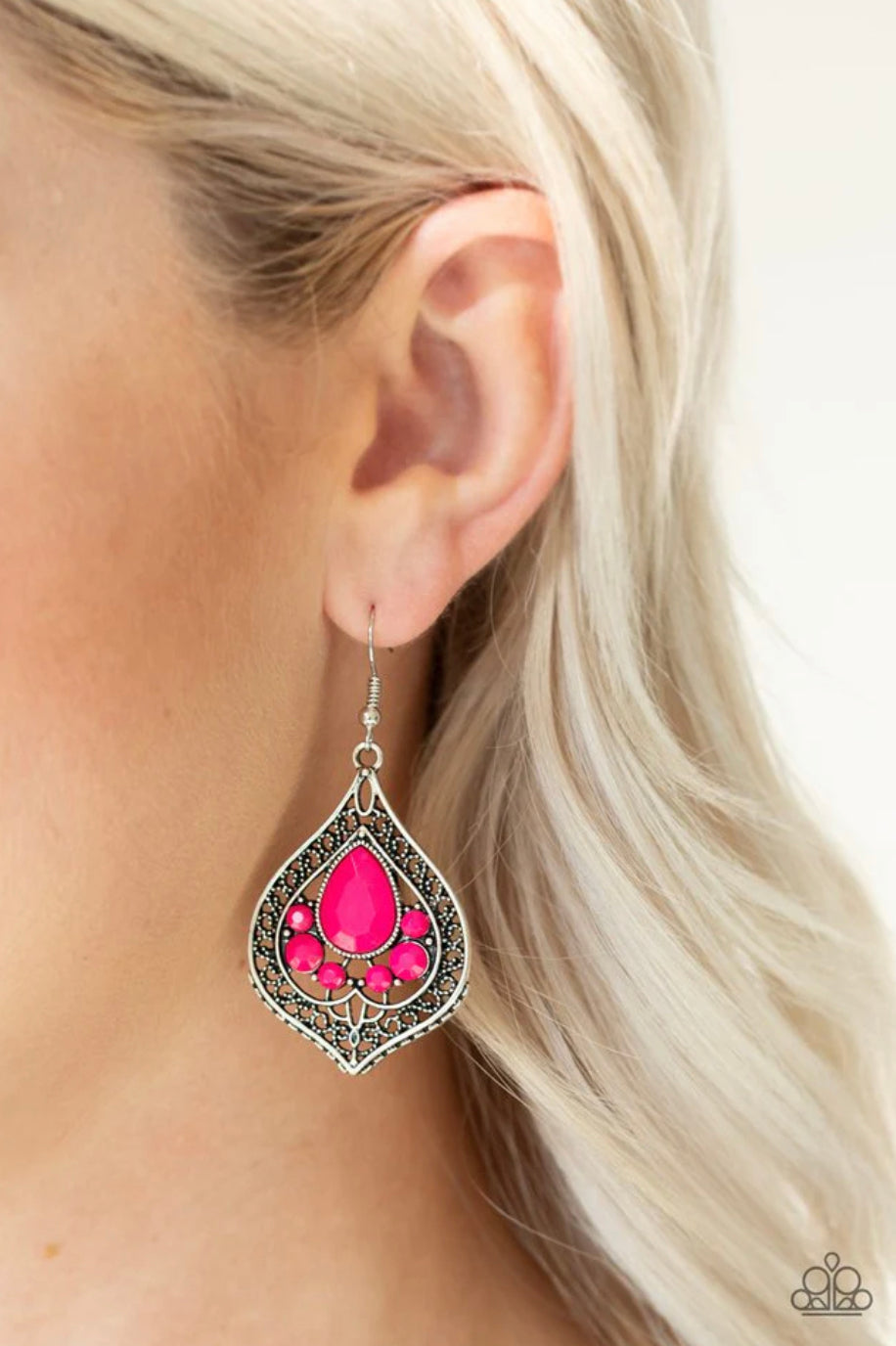 Malibu Mama - Pink Earrings