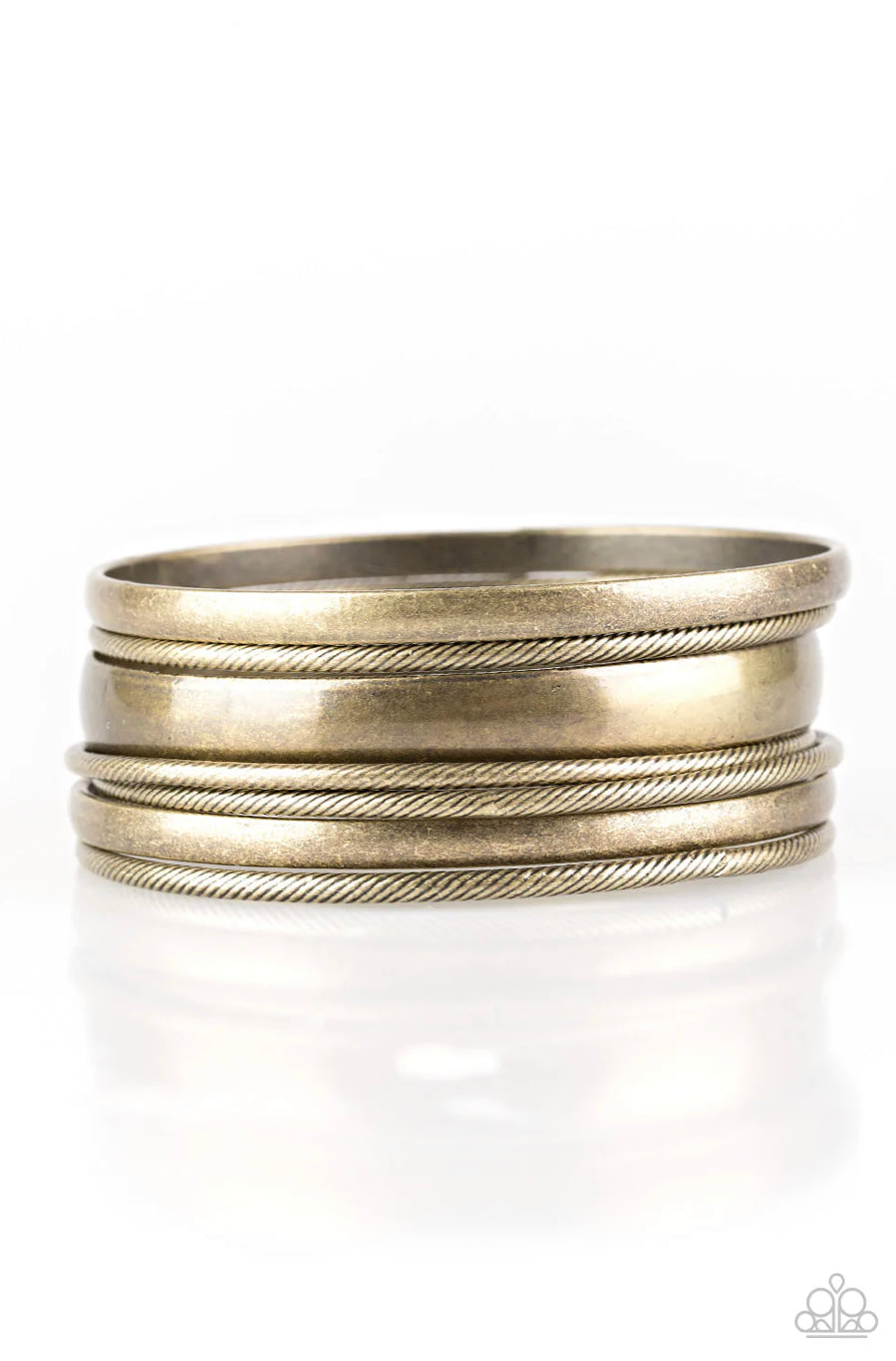 Sahara Shimmer - Brass Bracelet