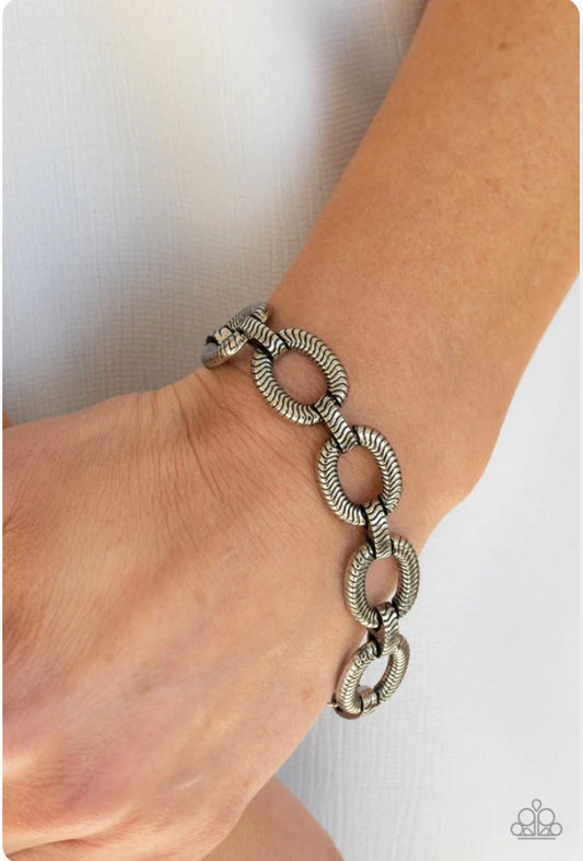 Industrial Amazon - Silver Bracelet