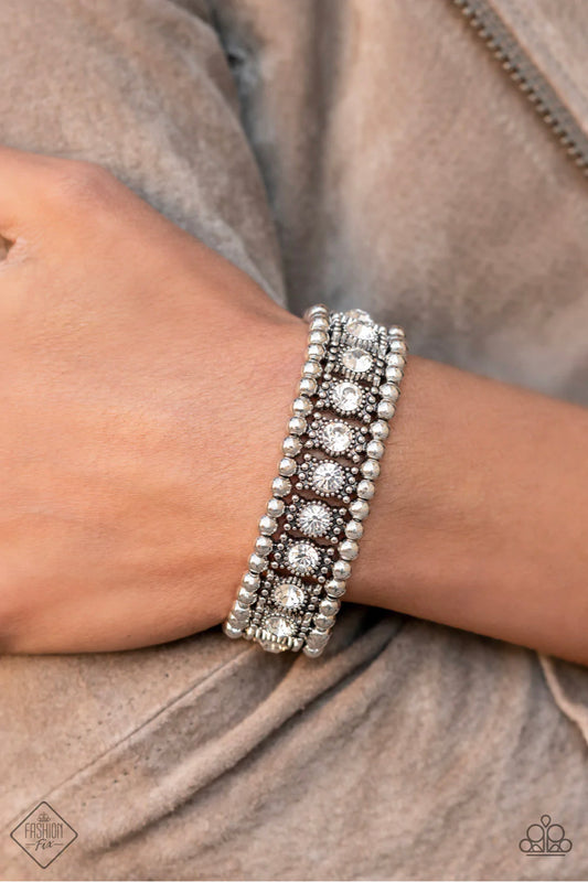 Ritzy Reboot - White Bracelet