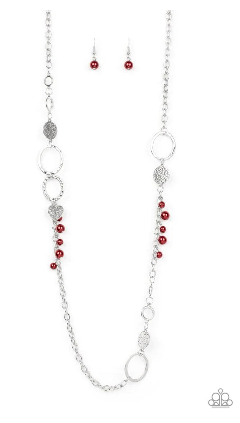 Unapologetic Flirt - Red Necklace