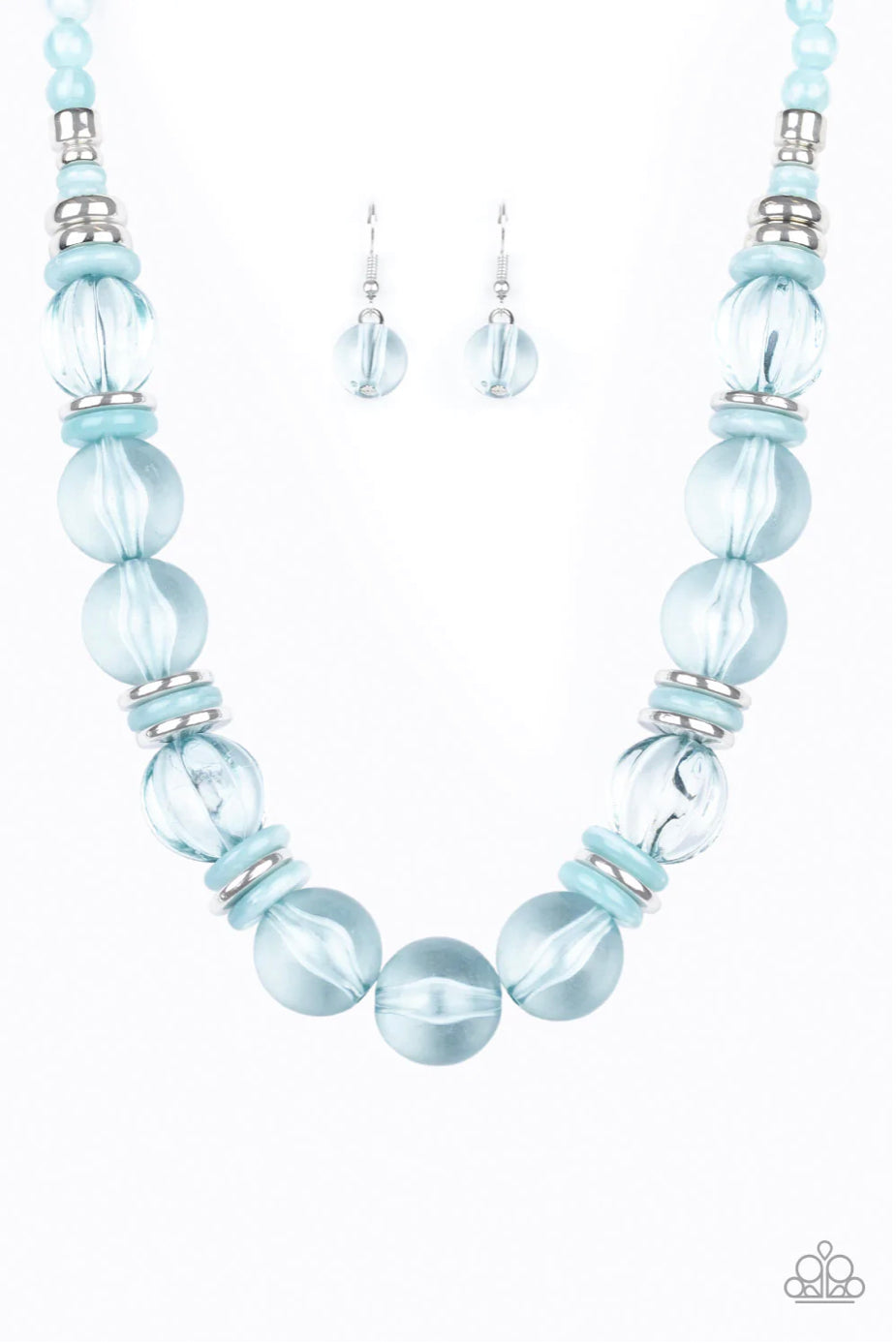 Bubbly Beauty – Blue Necklace