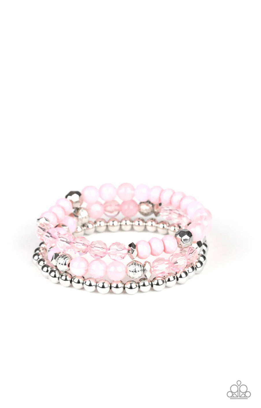 Sugary Shimmer - Pink Bracelet