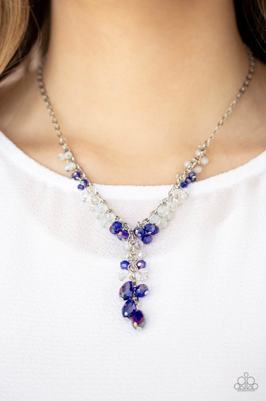 Iridescent Illumination - Blue Necklace