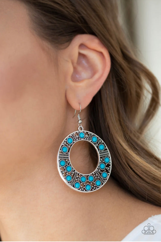 San Diego Samba – Blue Earrings