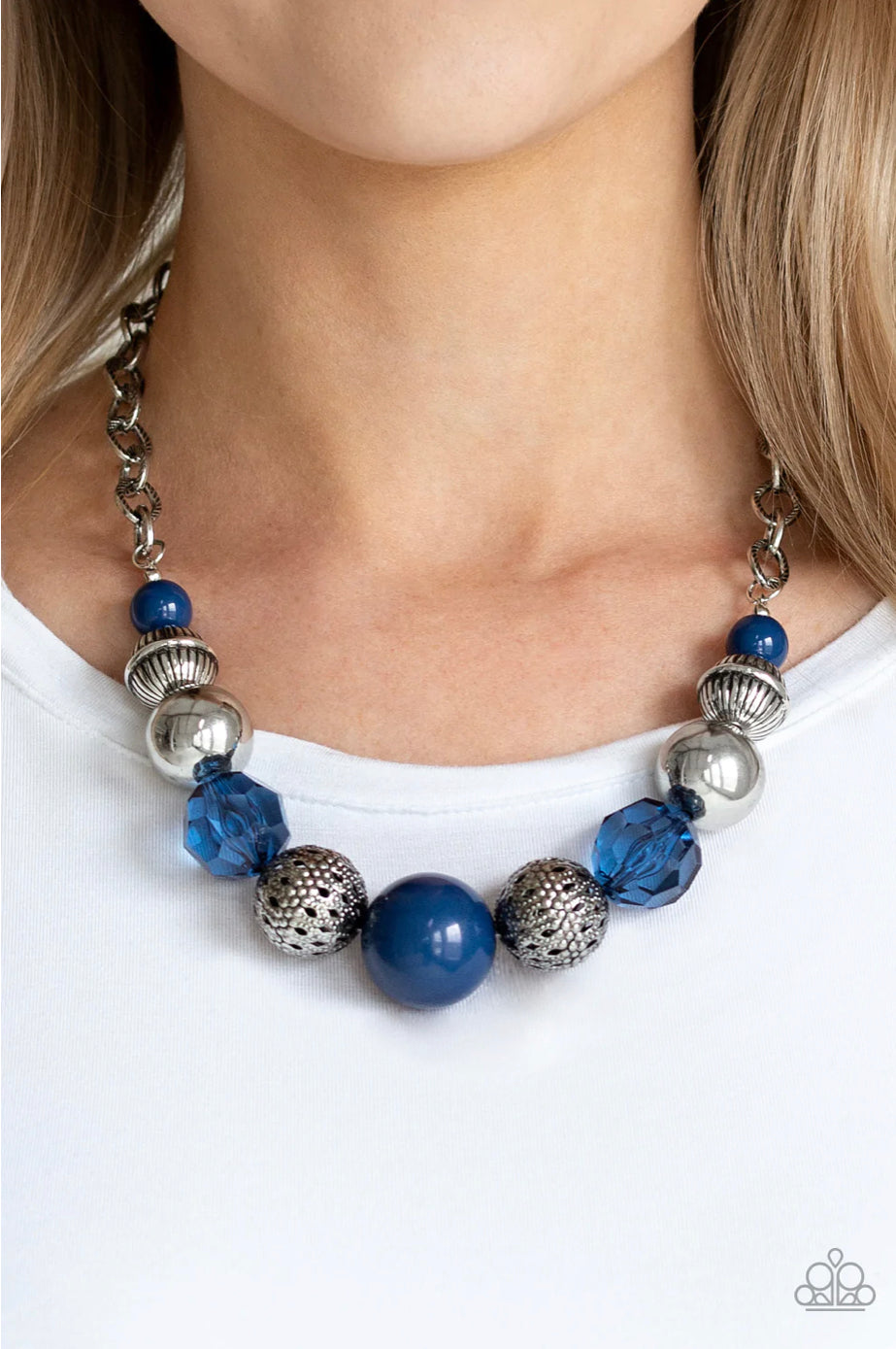 Sugar, Sugar - Blue Necklace