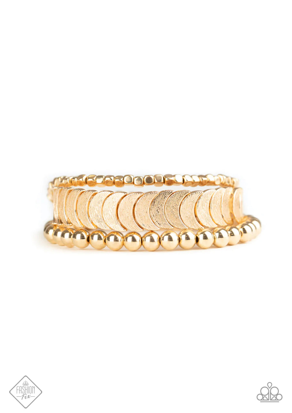 LAYER It On Me - Gold Bracelet