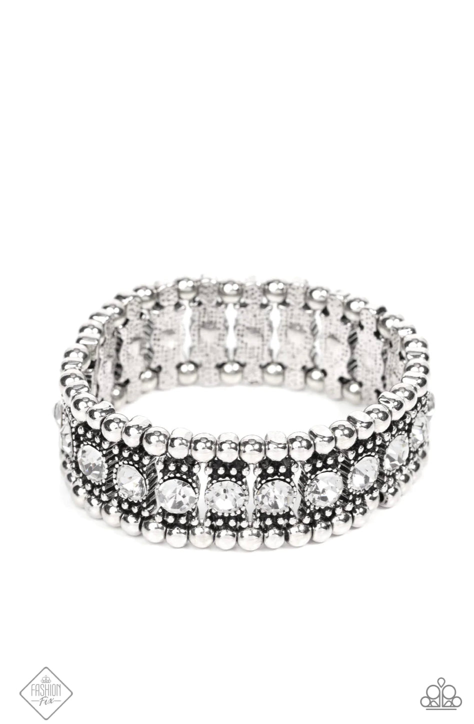 Ritzy Reboot - White Bracelet