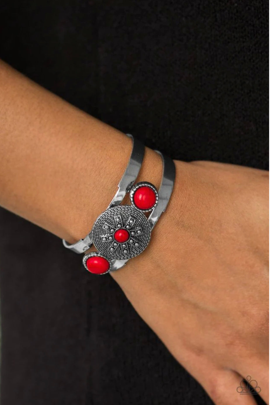 Here Comes The SUNDIAL - Red Bracelet