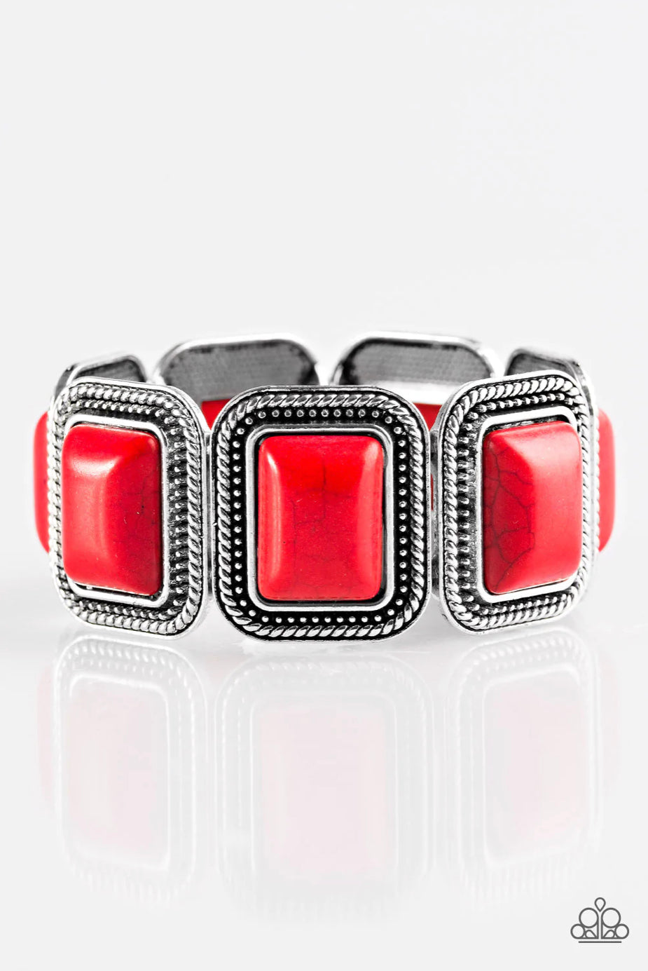 Cowgirl Chic - Red Bracelet