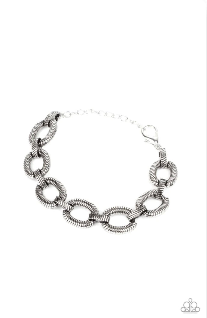 Industrial Amazon - Silver Bracelet