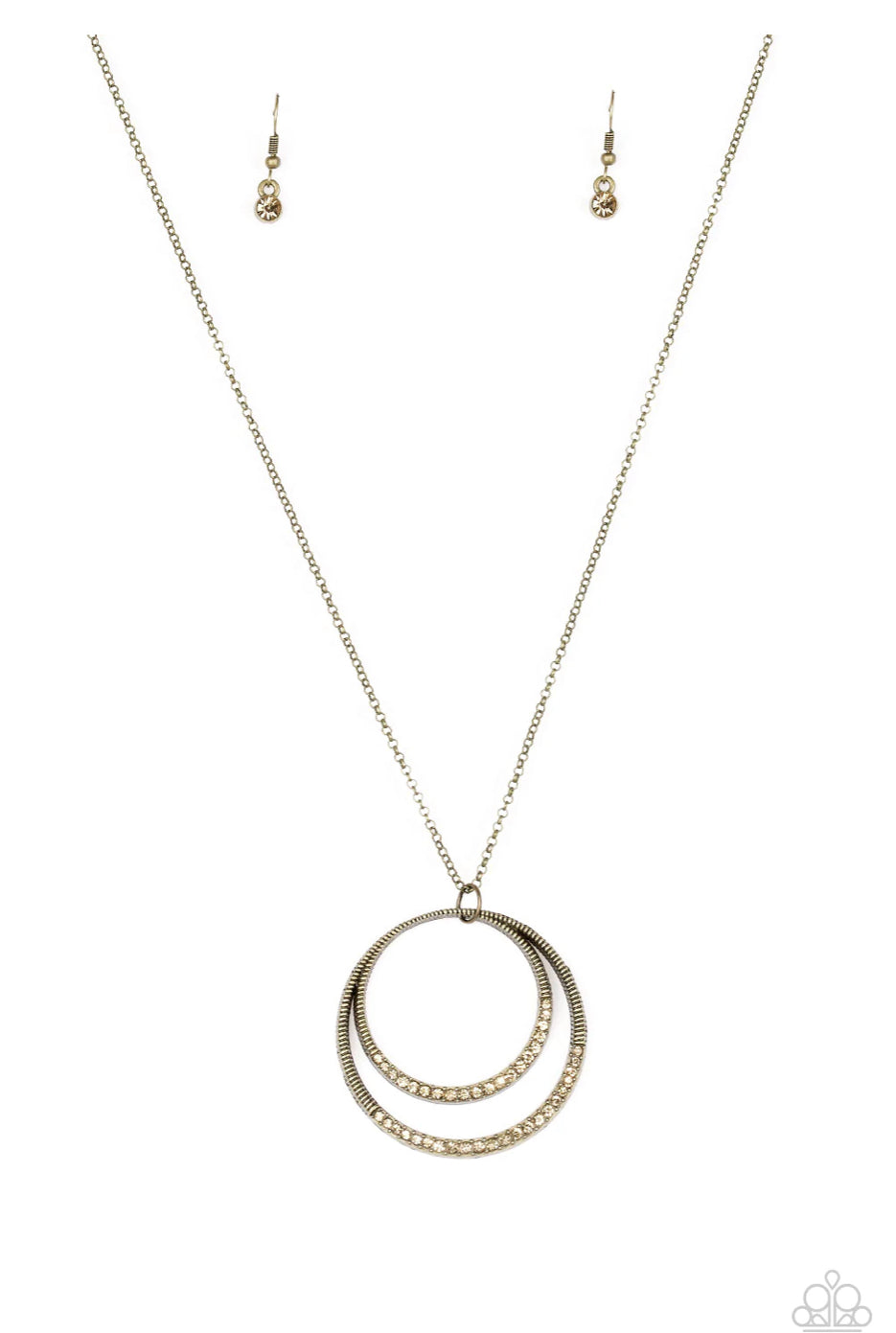 Front and EPICENTER - Brass Necklace