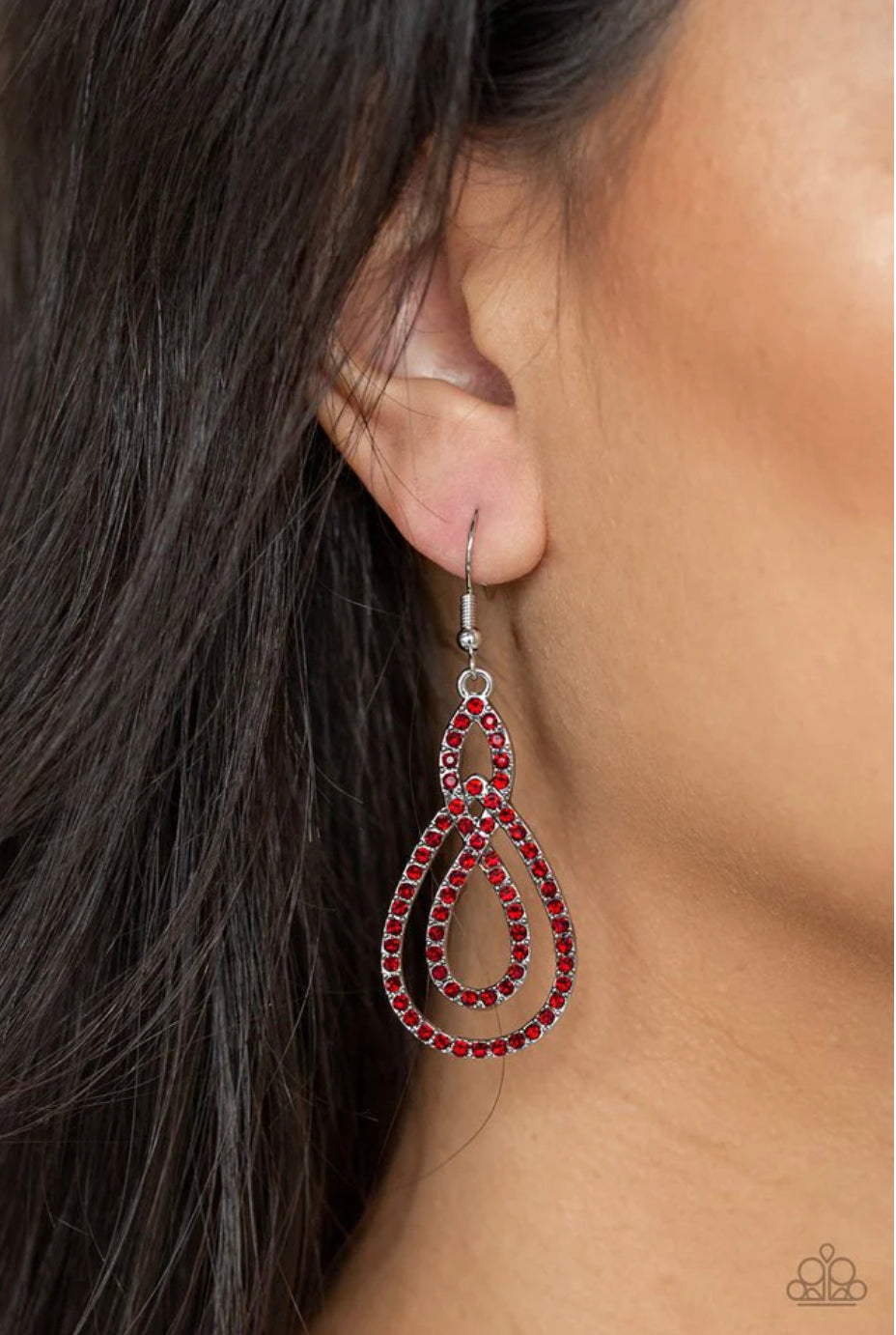 Sassy Sophistication - Red Earrings