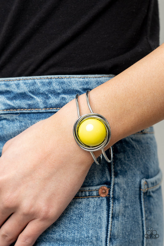 Take It From The POP - Yellow Bracelet