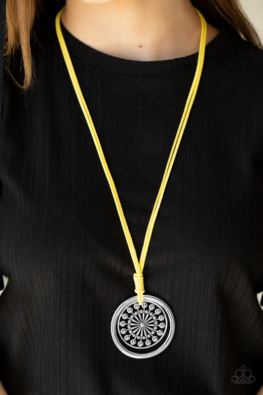 One MANDALA Show - Yellow Necklace