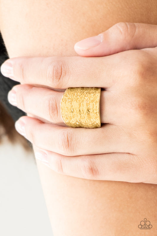 Paleo Patterns - Gold Ring