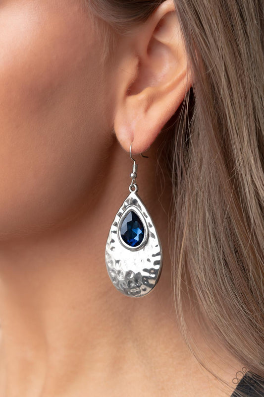 Tranquil Trove - Blue Earrings