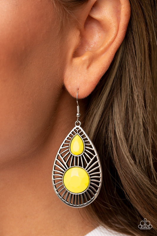 Prima Donna Diva - Yellow Earrings